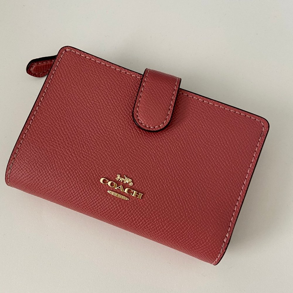 Coach Mini Pink Wallet